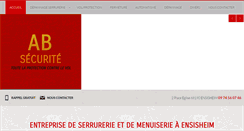 Desktop Screenshot of absecurite68.com
