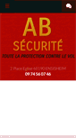 Mobile Screenshot of absecurite68.com